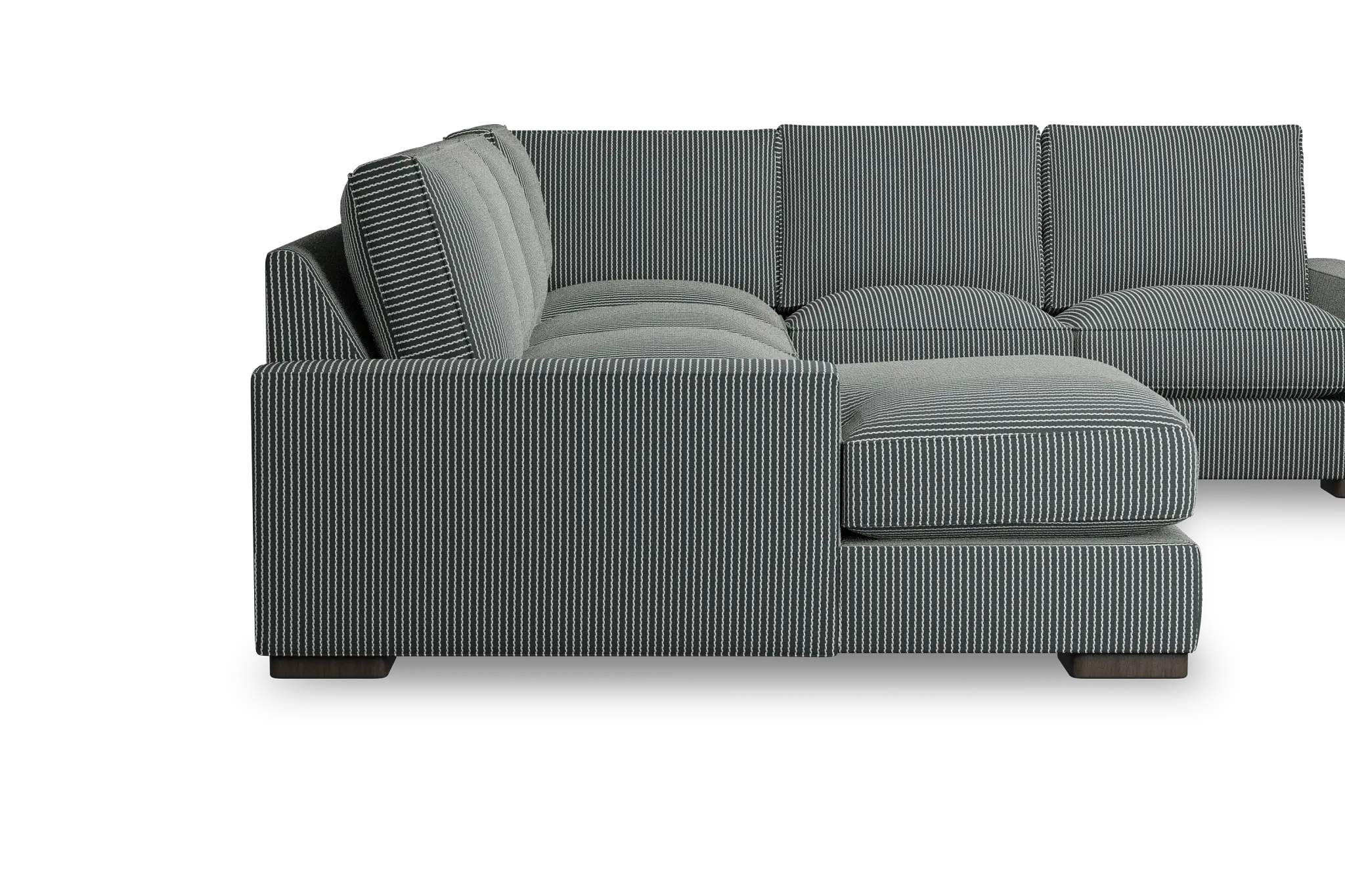 Edgewater Lucy Navy Medium Left Chaise Sectional Edgewater Lucy Navy Medium Left Chaise Sectional