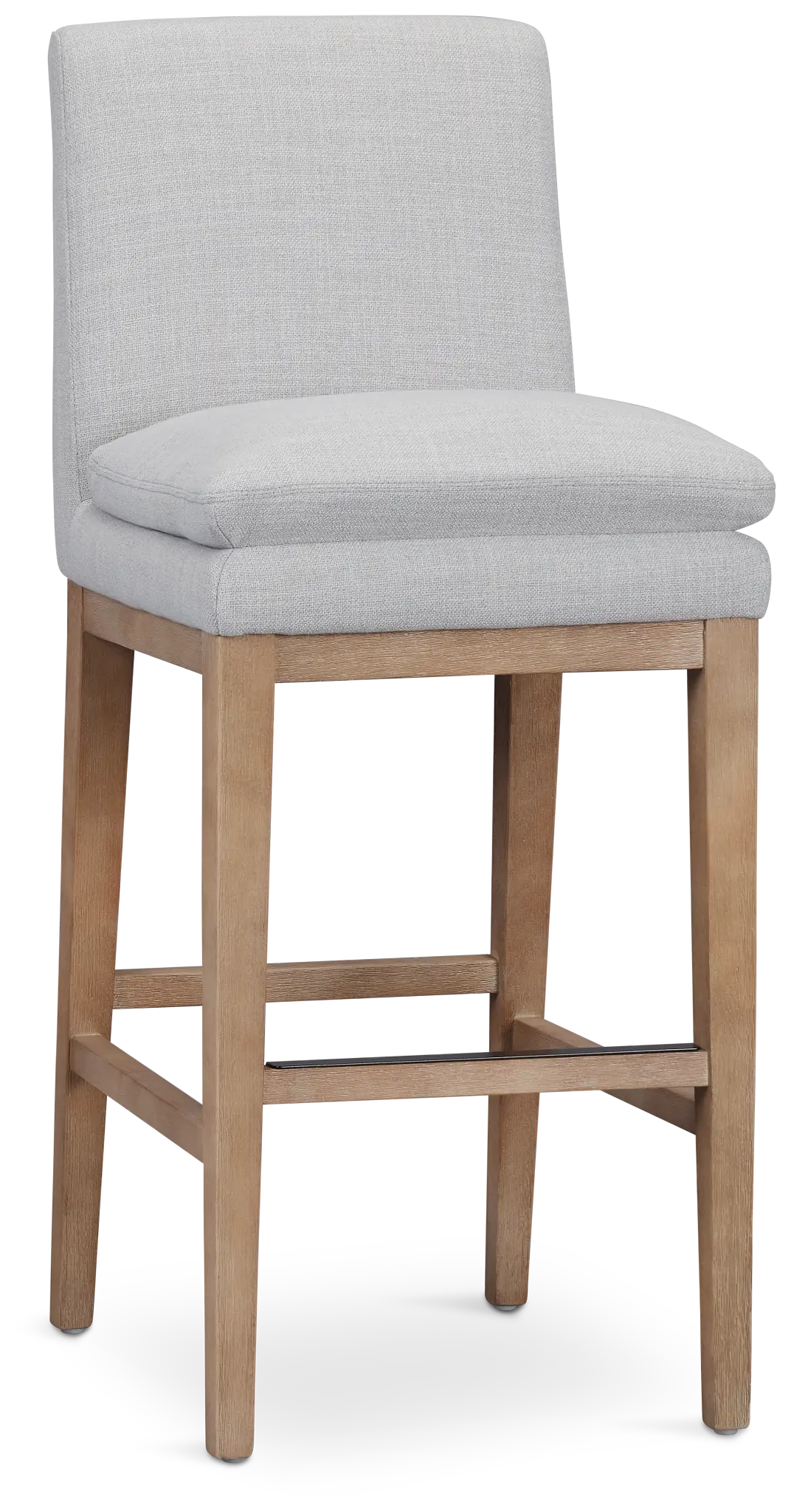 Willow Light Gray Fabric 30" Upholstered Barstool Willow Light Gray Fabric 30" Upholstered Barstool
