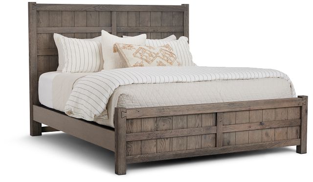 Salt Lake Gray Panel Bed