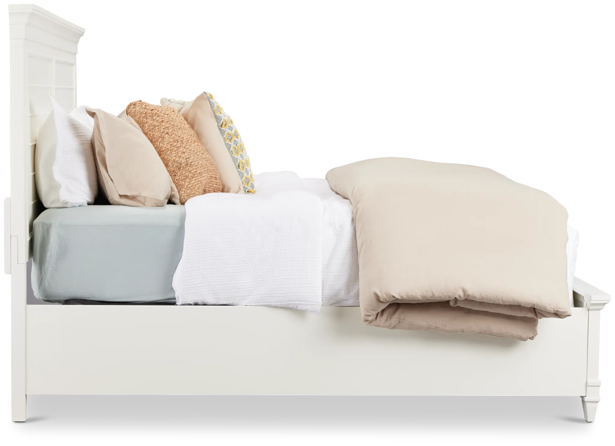 Cape Cod Ivory Panel Bed