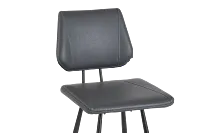 Gunnar Dark Gray 30" Upholstered Barstool