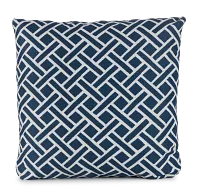 Eastwood Dark Blue 20" Indoor/outdoor Square Accent Pillow