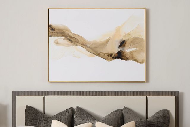 Frayen Medium Brown Framed Wall Art