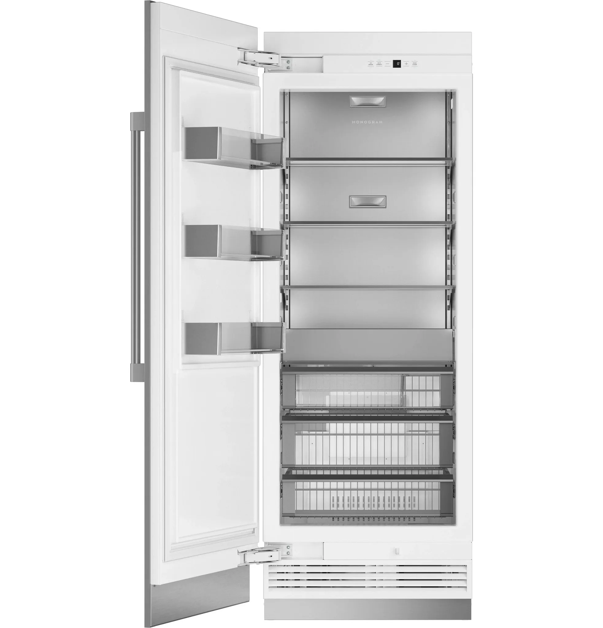 Monogram 301 Series Stainless Steel 30" Built In All Freezer