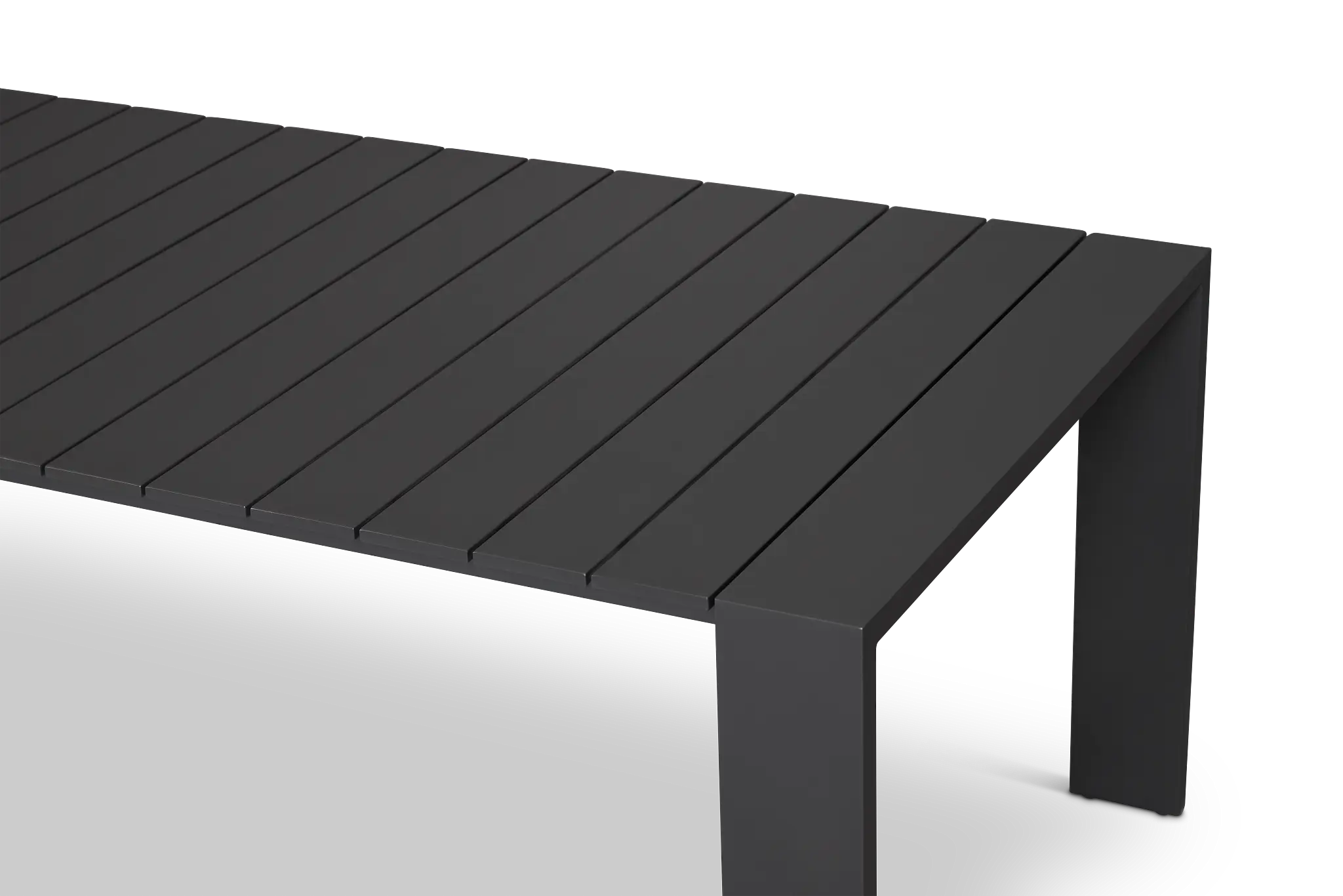 Sunrise Dark Gray 86" Rectangular Table Sunrise Dark Gray 86" Rectangular Table