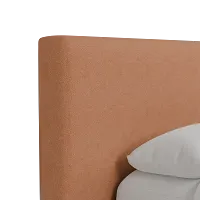 Grayton Sutton Orange 44" Upholstered Platform Bed