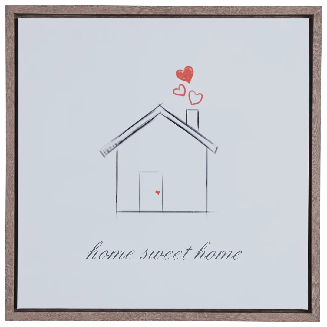 Abode White Framed Wall Art Abode White Framed Wall Art