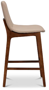 Hamilton Taupemicro 30" Upholstered Barstool