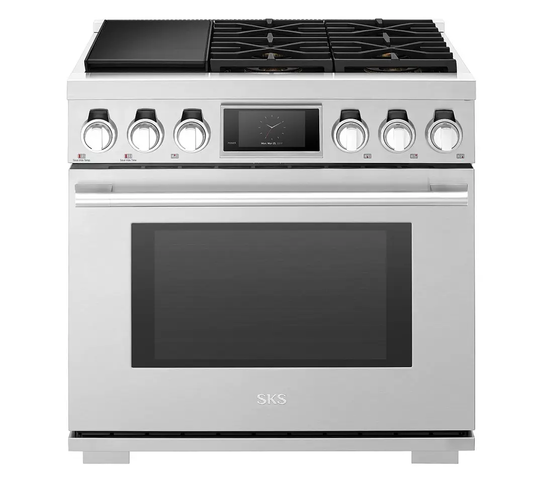 Sks 360 Series Stainless Steel 36" Dual Fuel Range Sks 360 Series Stainless Steel 36" Dual Fuel Range
