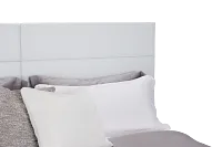 Doral White Uph Platform Bed