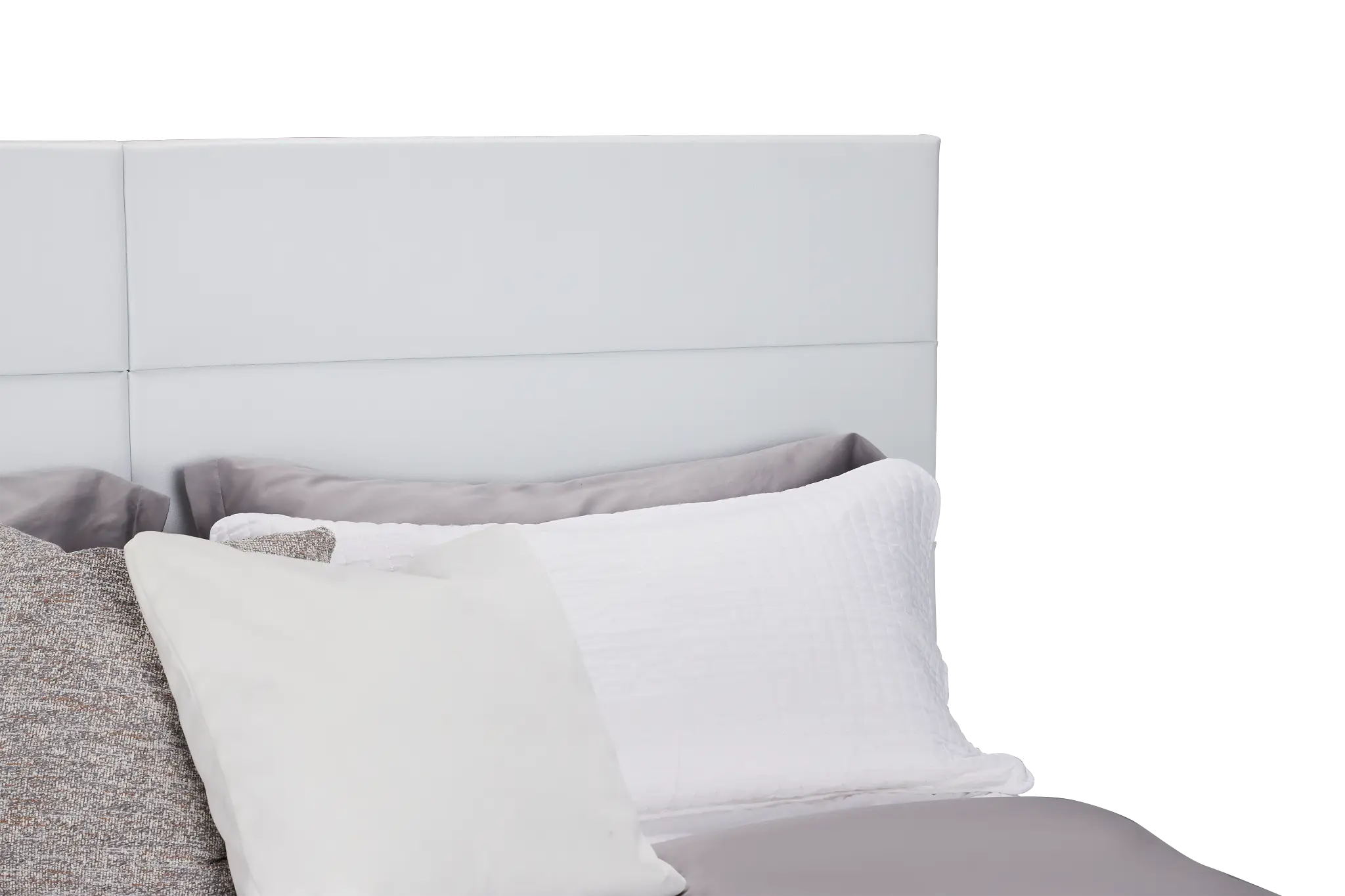 Doral White Uph Platform Bed Doral White Uph Platform Bed