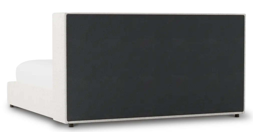 Captiva Natural Beauty Beige 48" Upholstered Shelter Bed Captiva Natural Beauty Beige 48" Upholstered Shelter Bed