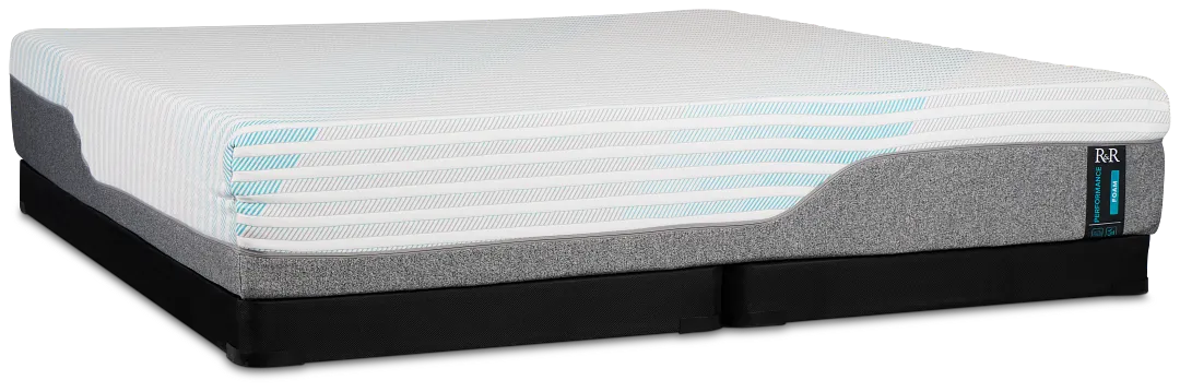 Rest & Renew Performance Firm Low-profile Mattress Set