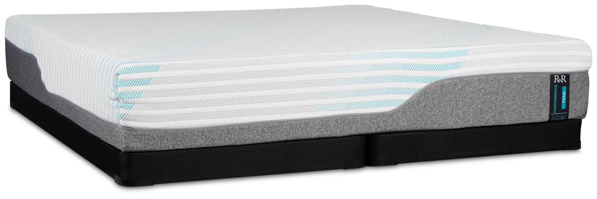 Rest & Renew Performance Firm Low-profile Mattress Set