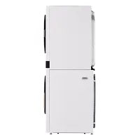 Lg 50 Series White Electric Laundry Center