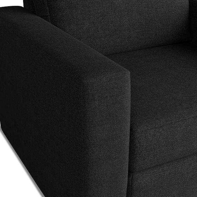Citymod Dark Gray Fabric Swivel Chair