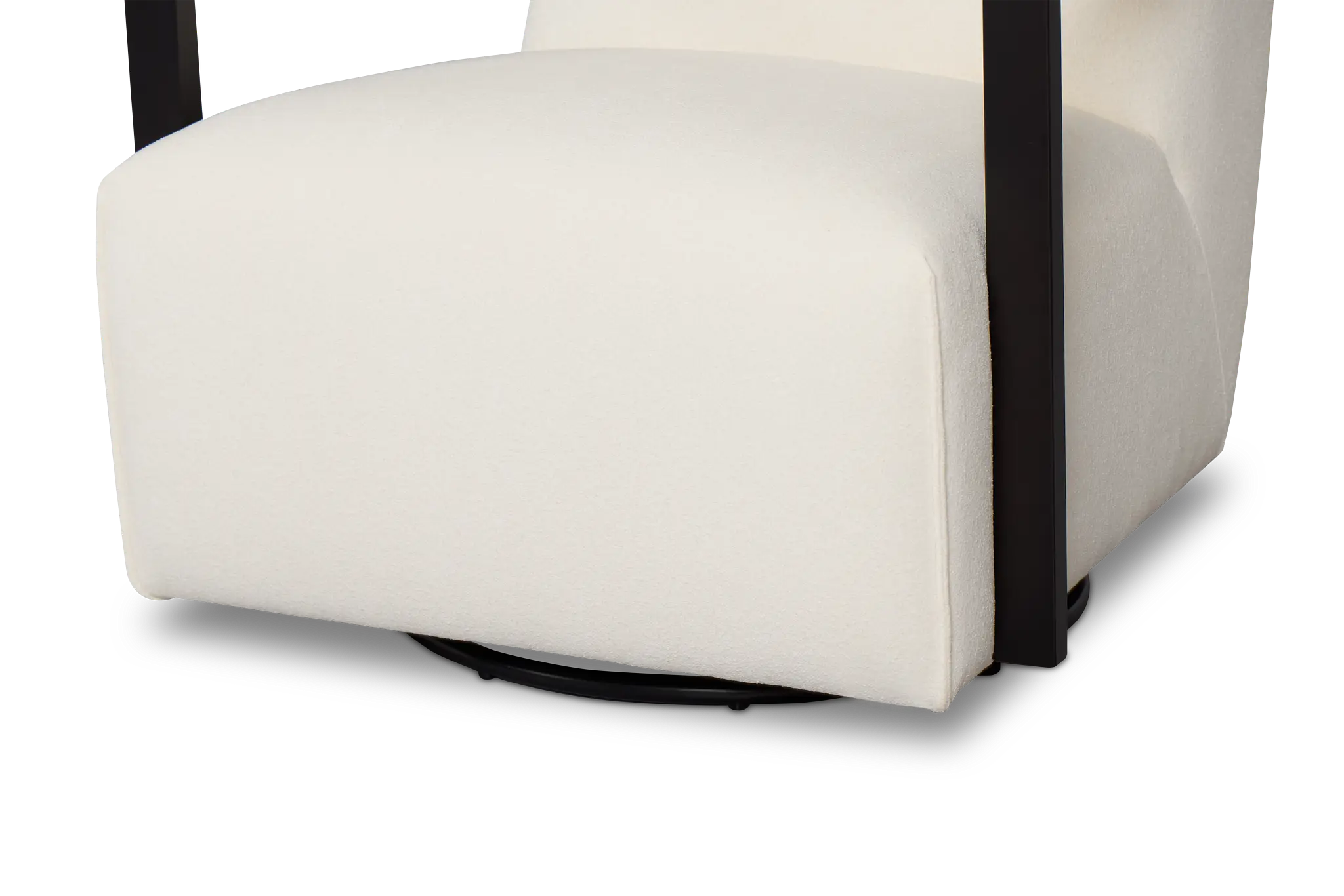 Lucas White Fabric Swivel Rocker Glider Lucas White Fabric Swivel Rocker Glider