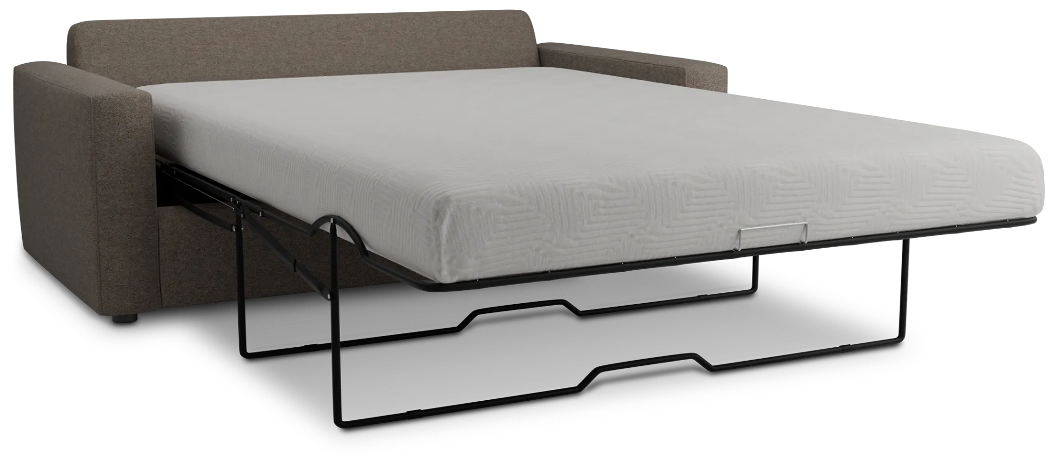 Siesta Elite Brown Fabric Cooling Memory Foam Sleeper