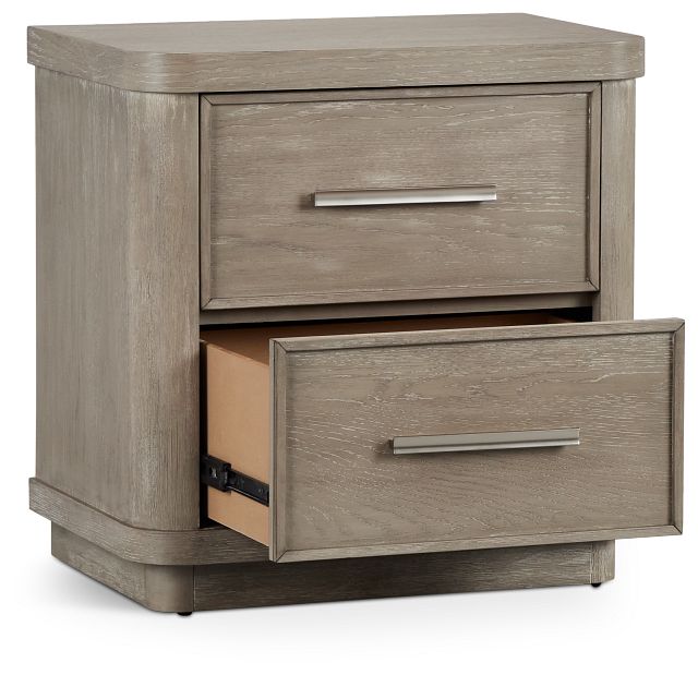 Soho Light Tone 2-drawer Nightstand