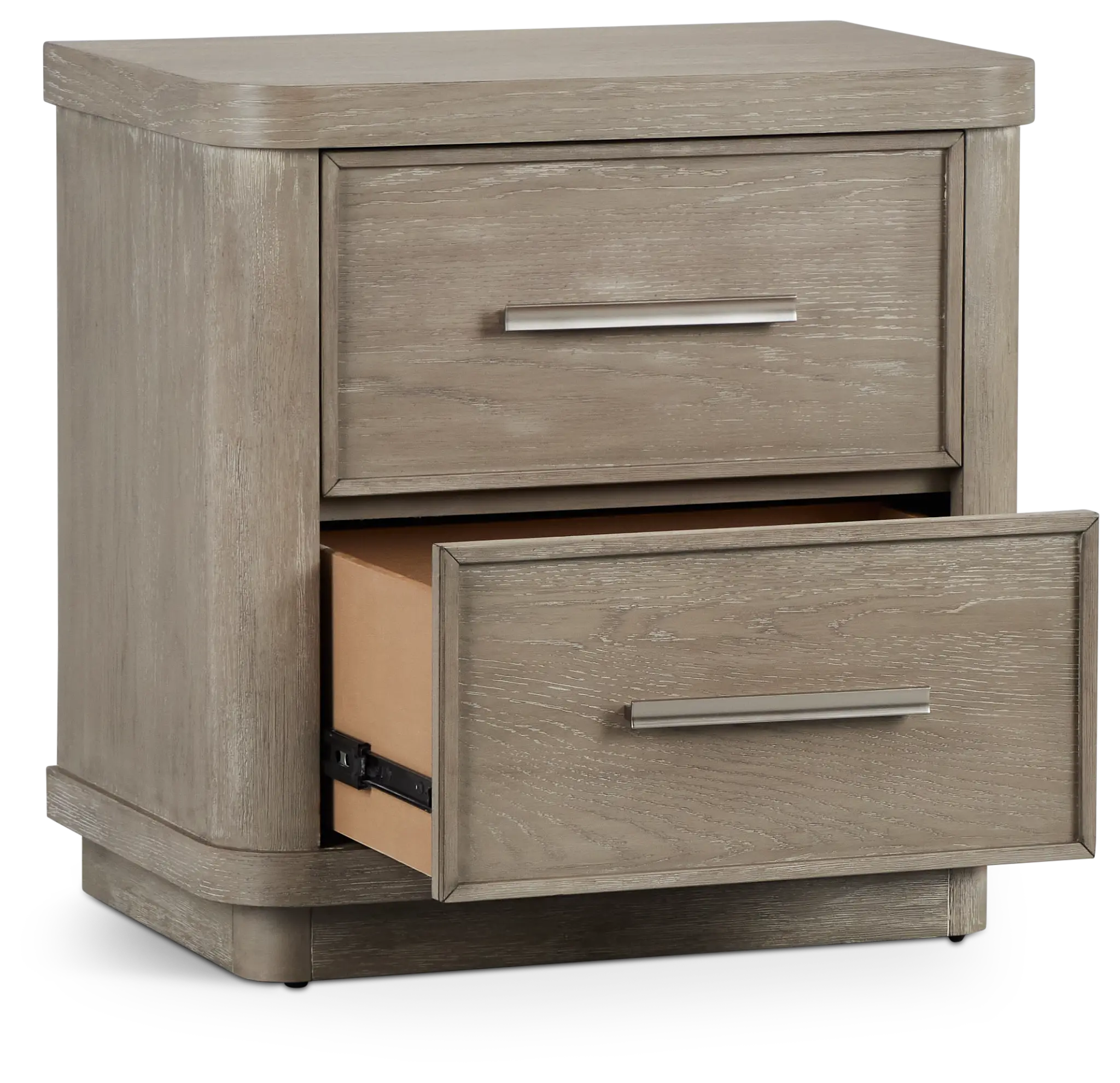 Soho Light Tone 2-drawer Nightstand Soho Light Tone 2-drawer Nightstand