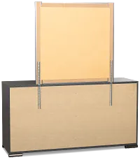 Davie Gray Dresser & Mirror