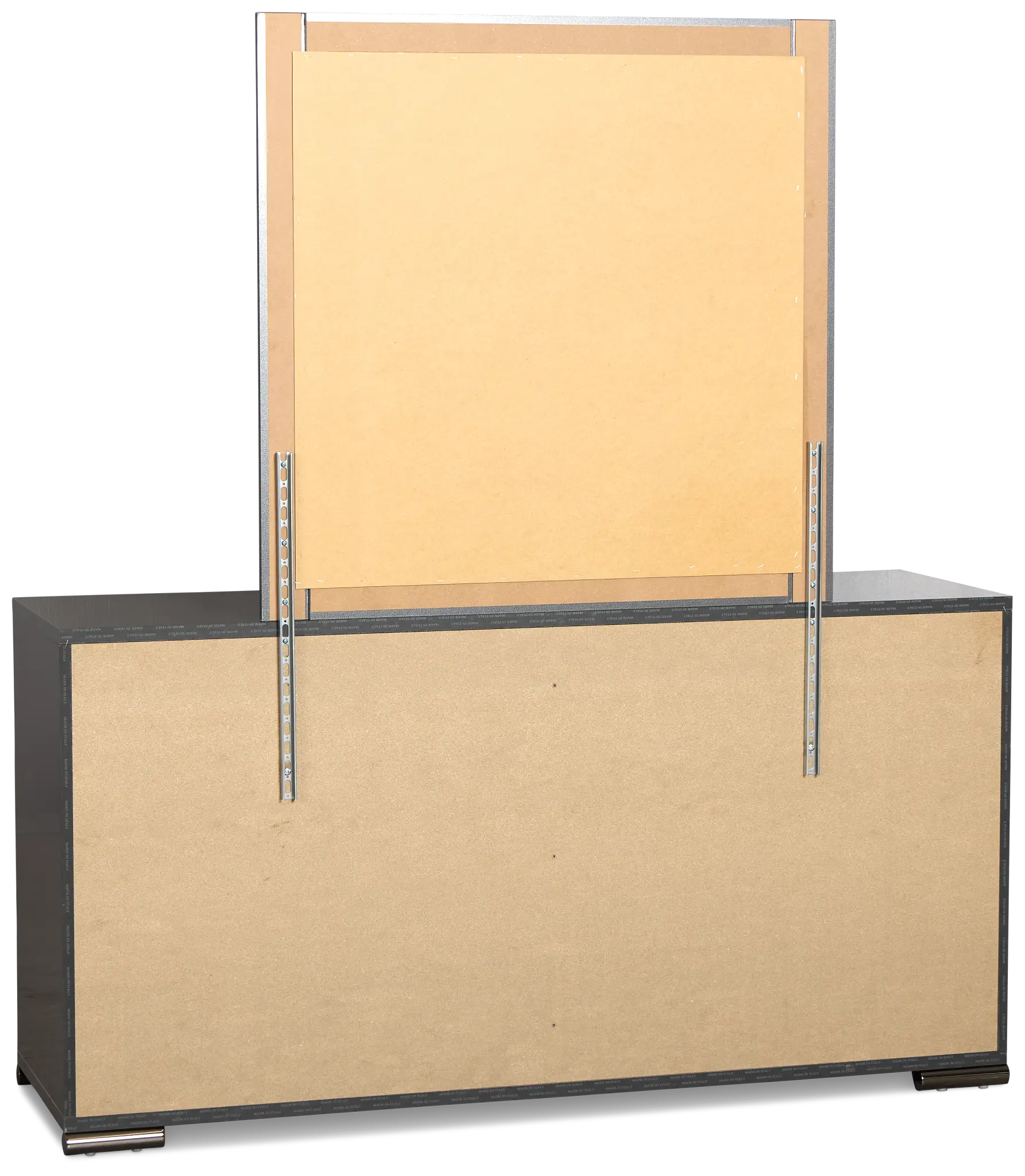 Davie Gray Dresser & Mirror Davie Gray Dresser & Mirror