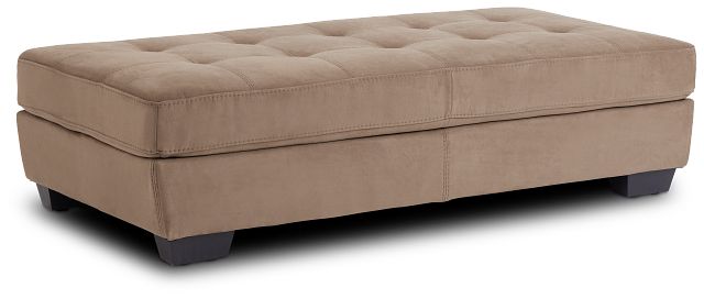 Perry Dark Taupe Micro Cocktail Ottoman