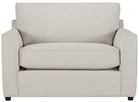 Asheville Light Taupe Fabric Memory Foam Sleeper