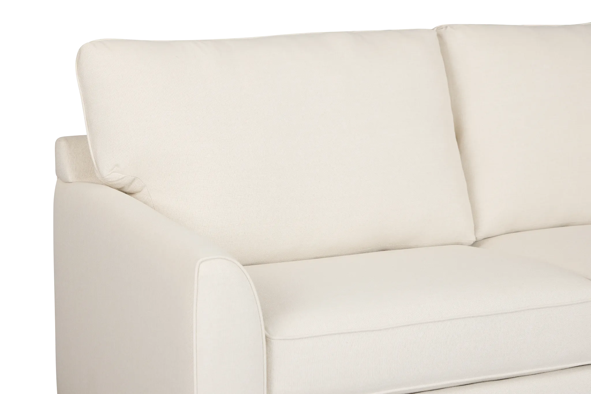 Tate Light Beige Fabric Cooling Memory Foam Sleeper
