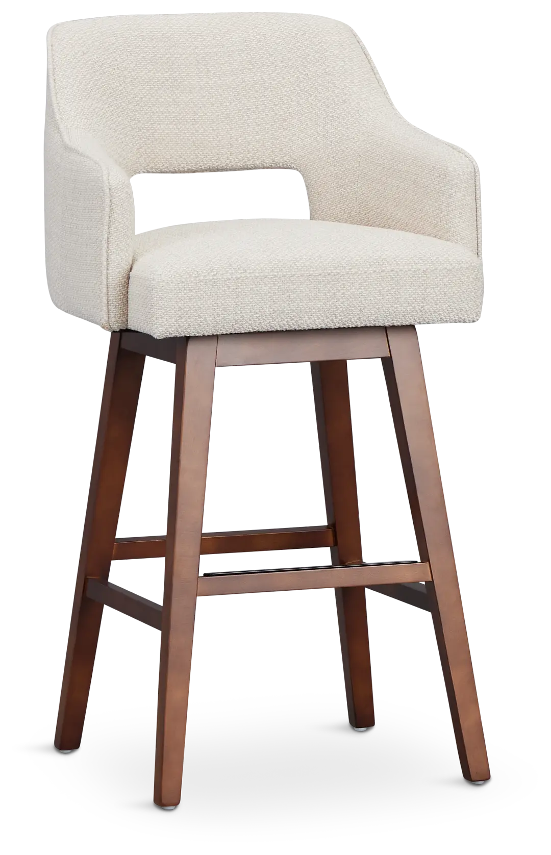 Oberlin Light Beige Fabric 30" Swivel Barstool Oberlin Light Beige Fabric 30" Swivel Barstool