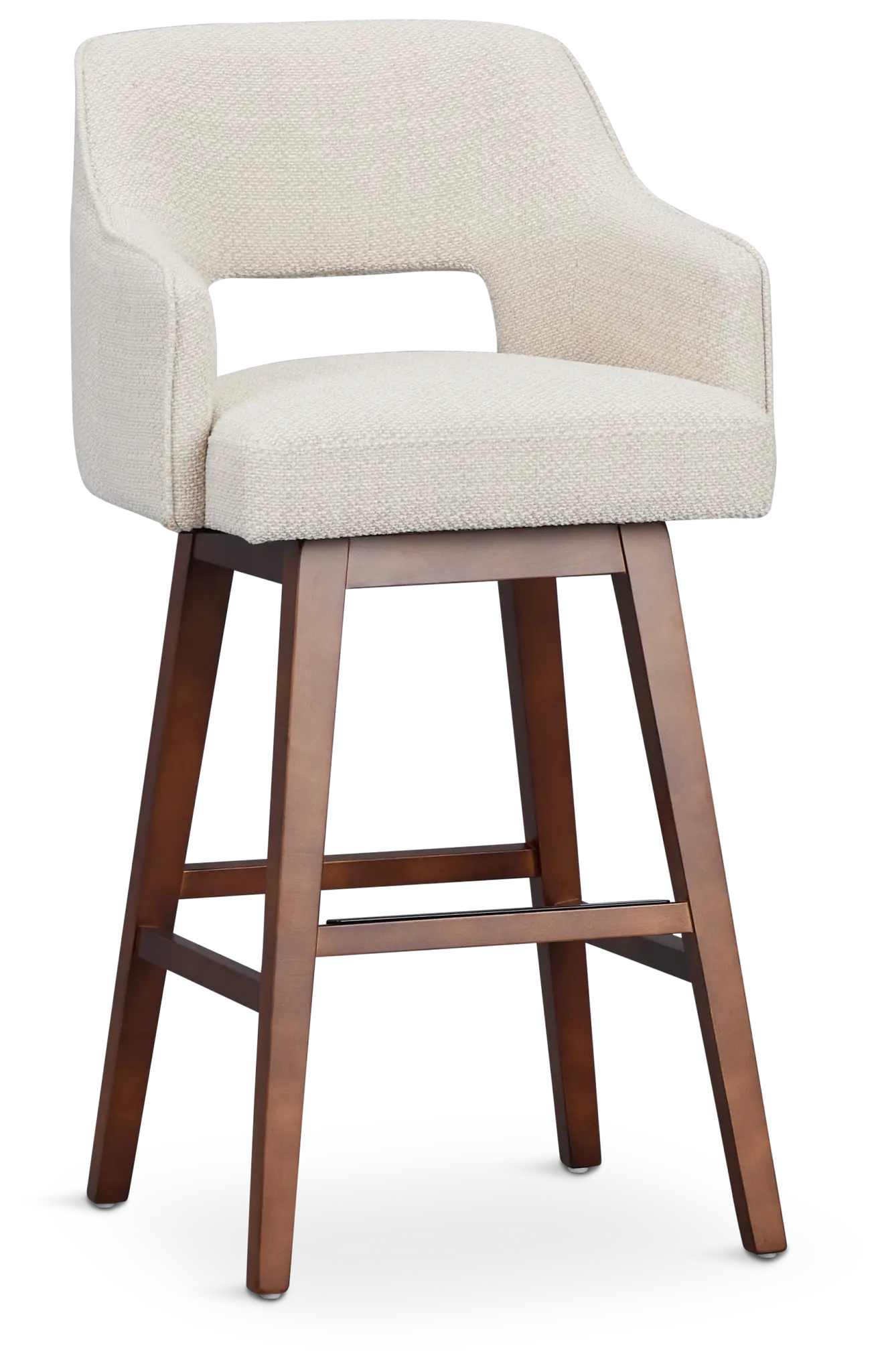 Oberlin Light Beige Fabric 30" Swivel Barstool Oberlin Light Beige Fabric 30" Swivel Barstool