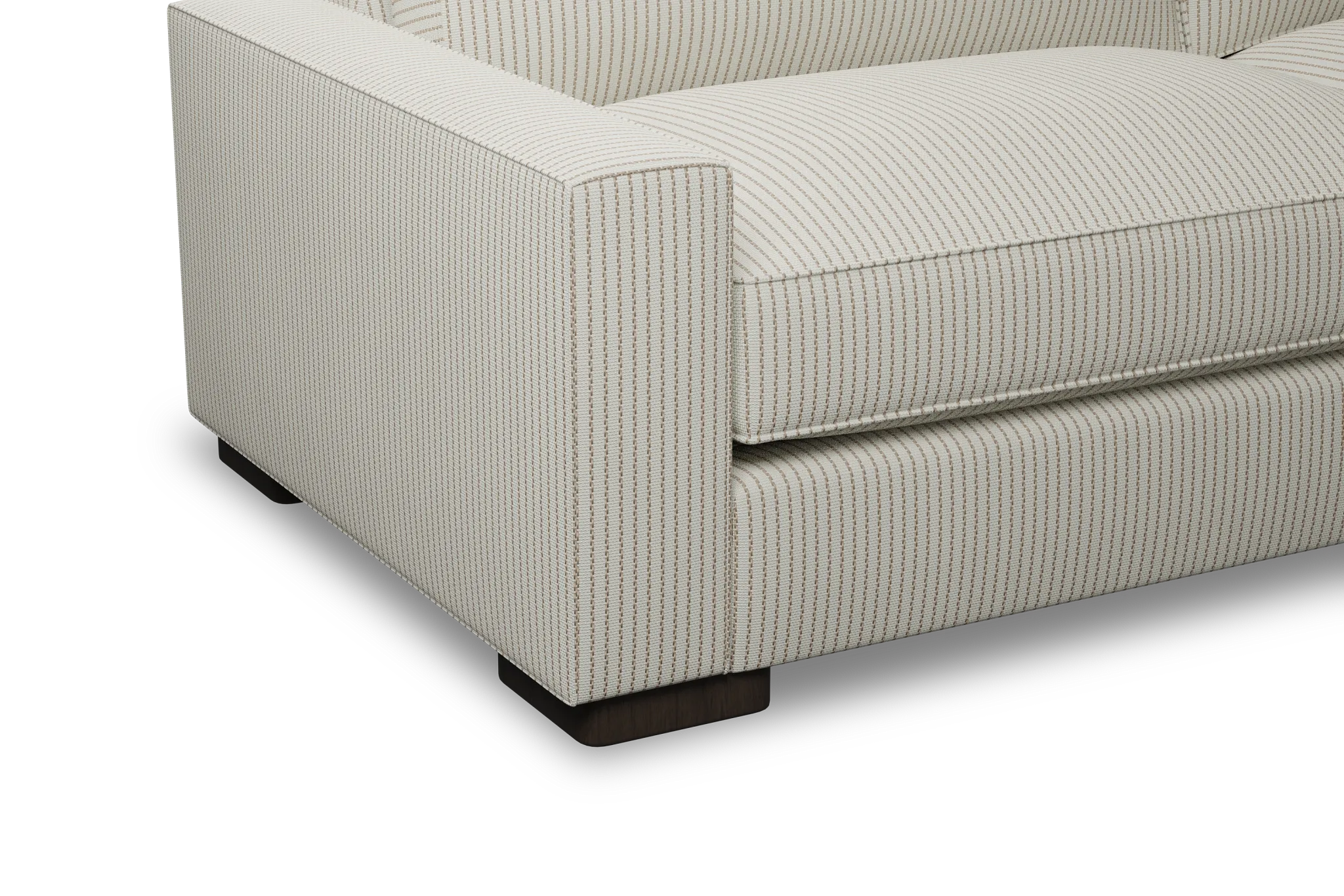 Edgewater Lucy Light Beige 96" Sofa W/ 2 Cushions