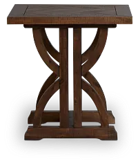 Joplin Dark Tone Rectangular End Table