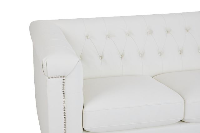 Blair White Micro Sofa