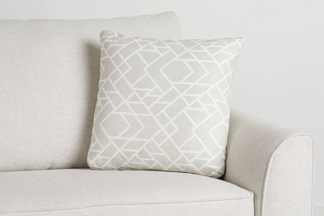 Alpine Gray Fabric 18" Accent Pillow (0)