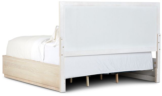 Boca Grande Two-tone Uph Platform Bed