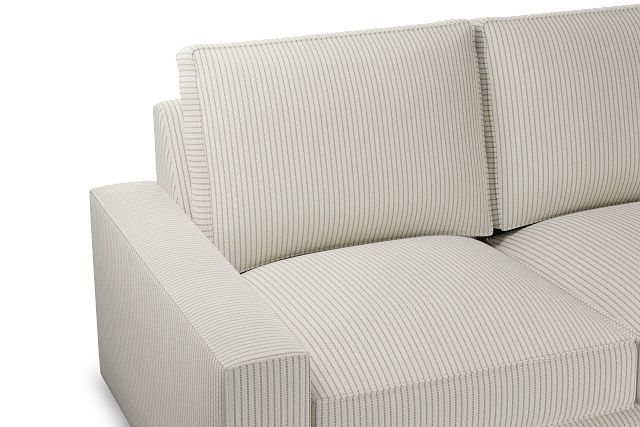 Edgewater Lucy Light Beige Medium Two-arm Sectional