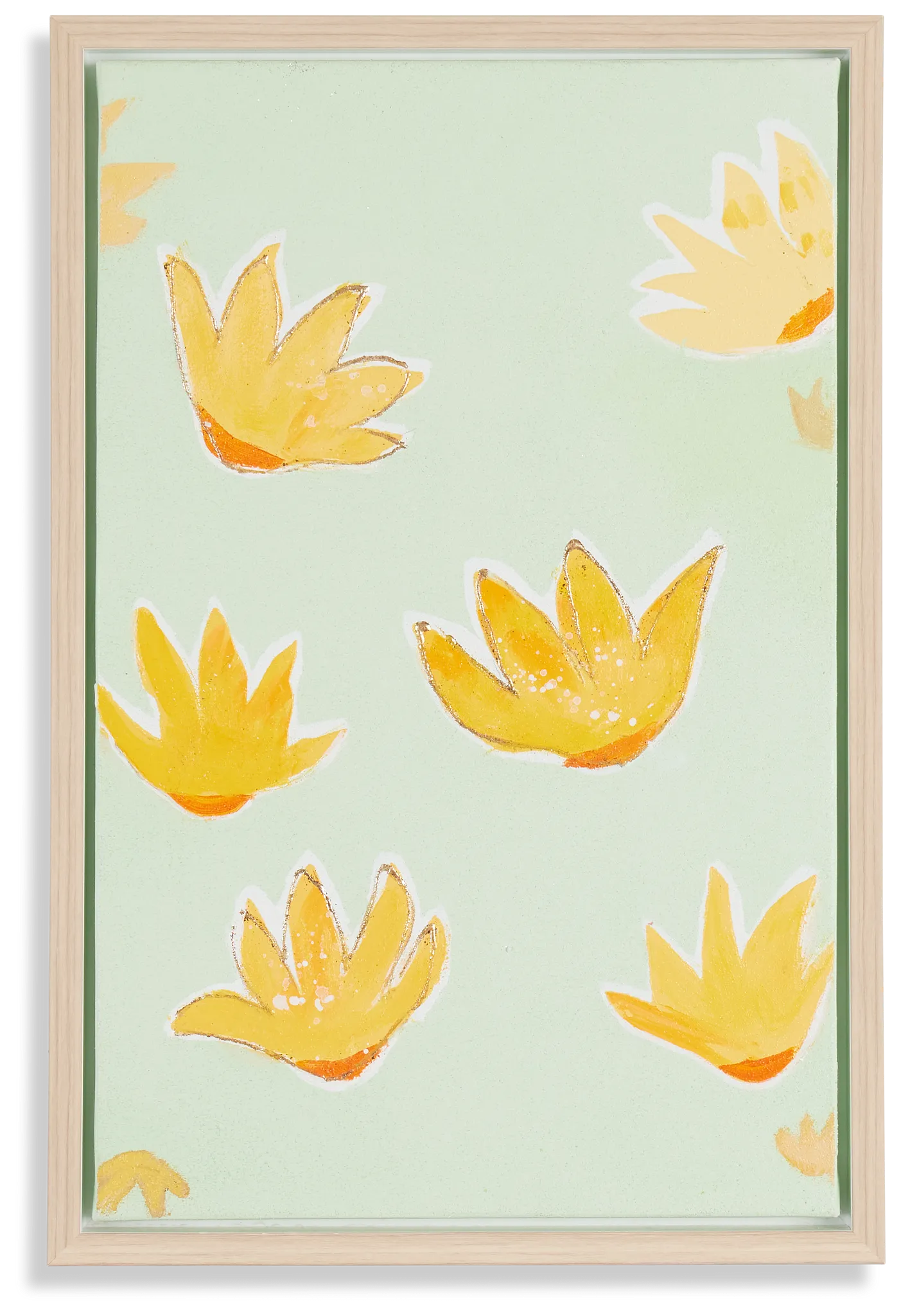 Laval Green Framed Wall Art