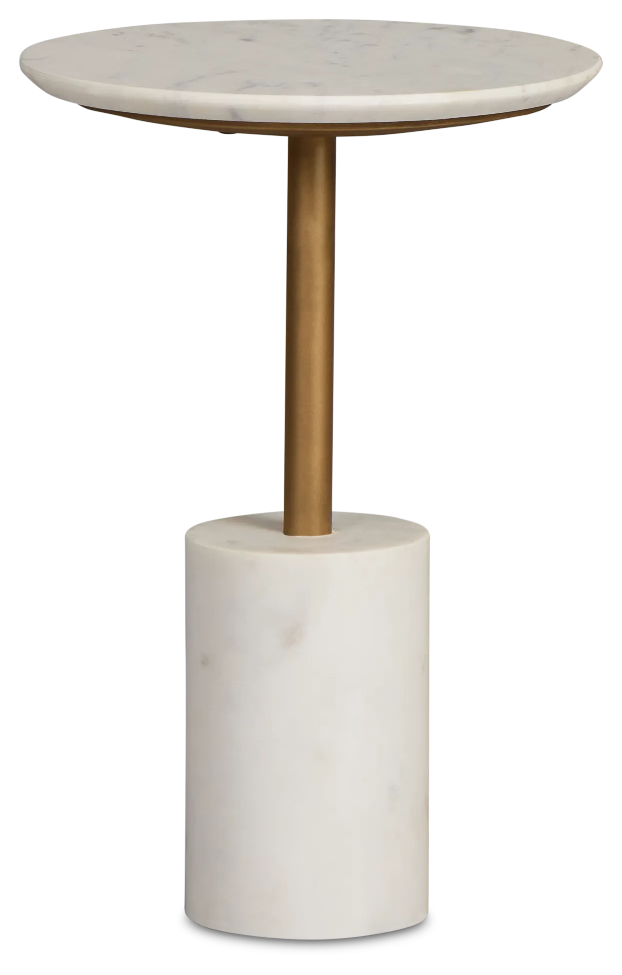 Graham Gold Round End Table