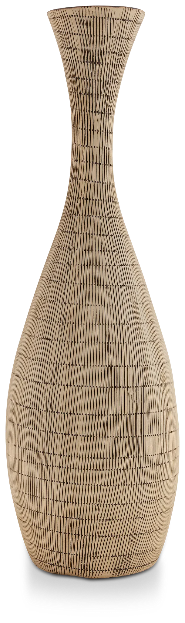 Curve Gold Large Vase