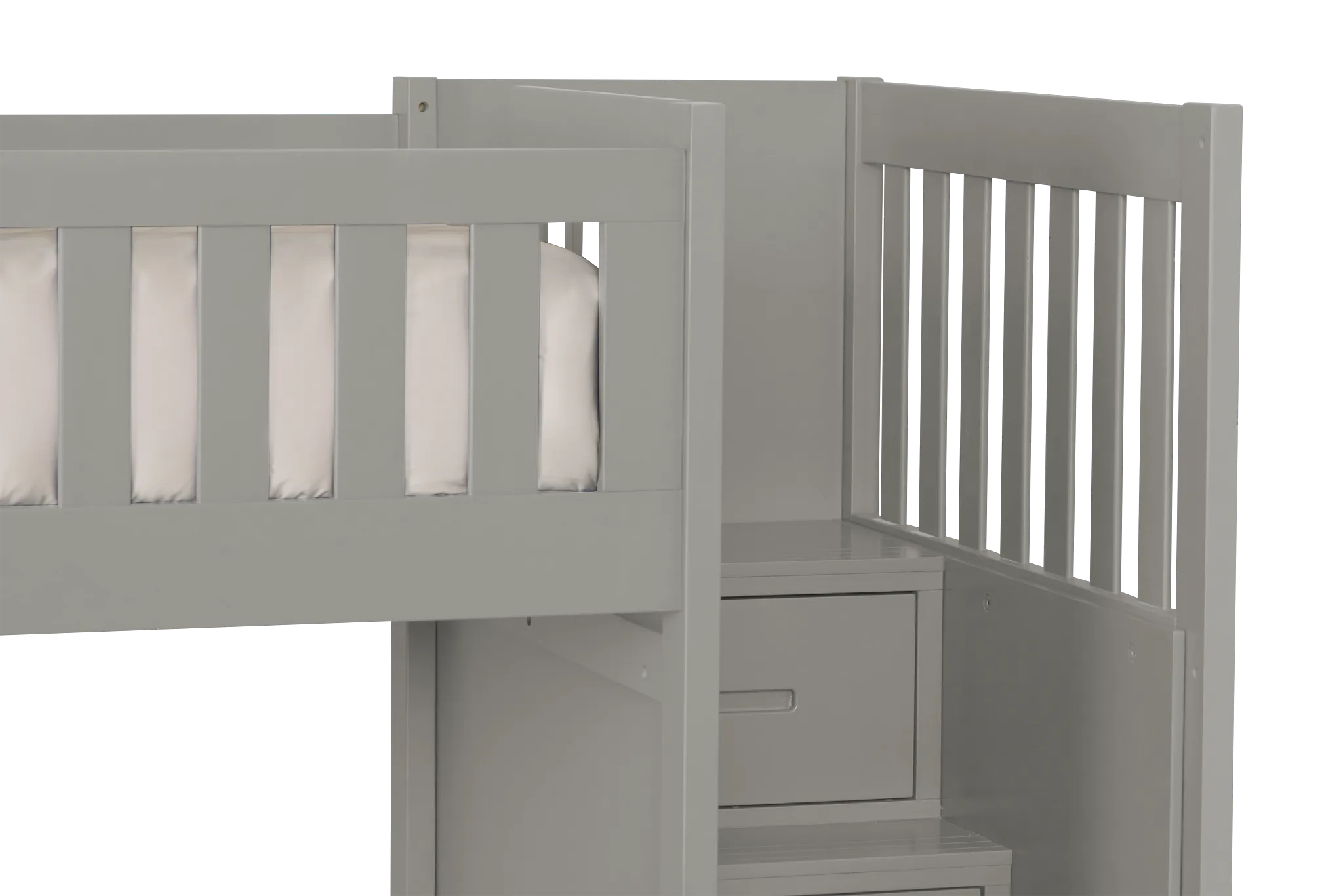 Charleston Gray Step Bunk Bed