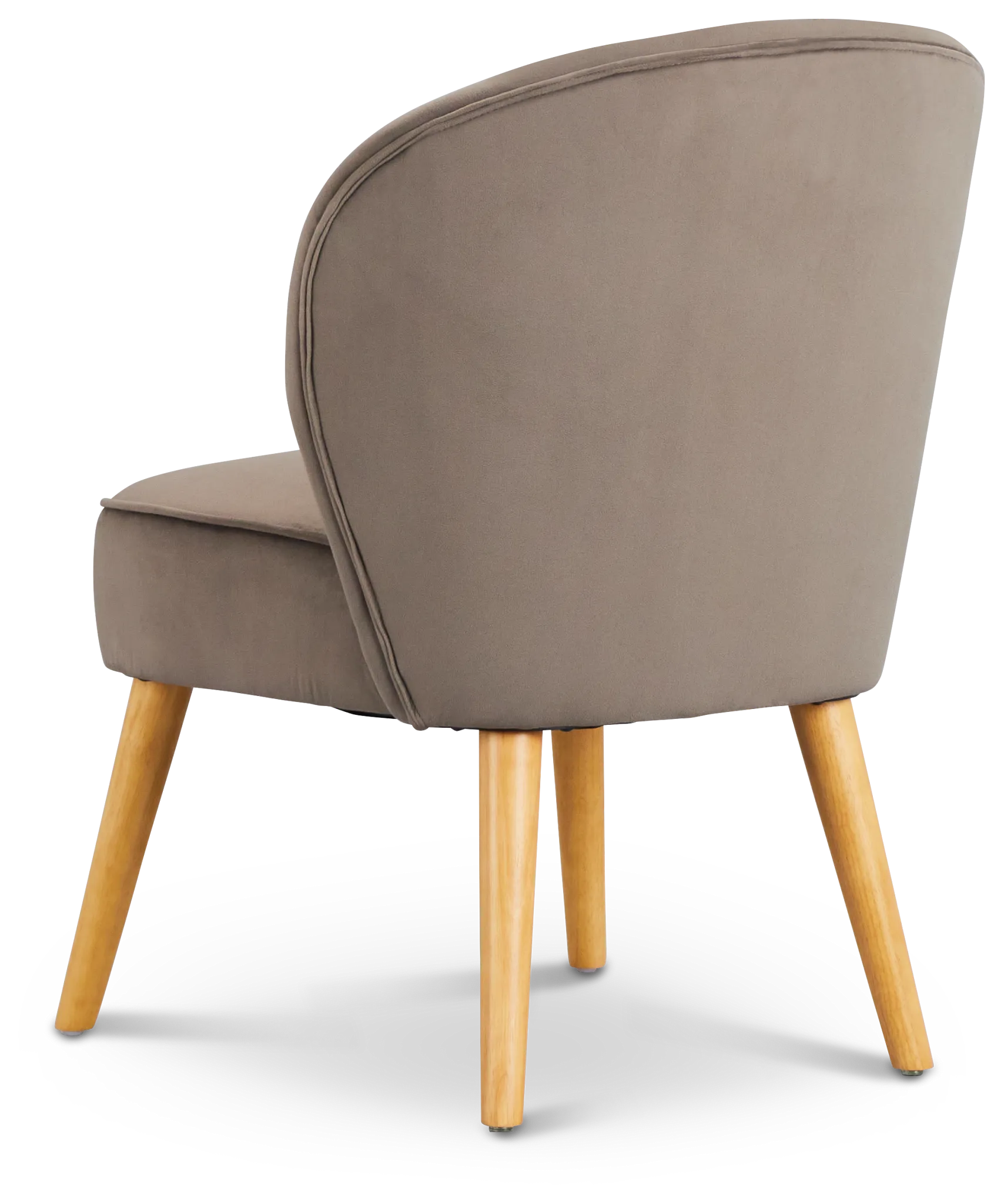 Kate Dark Gray Velvet Accent Chair