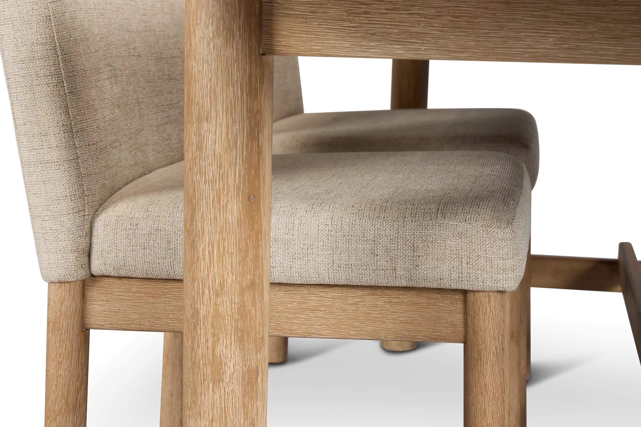 Taylor Light Tone Rect Table & 4 Upholstered Chairs Taylor Light Tone Rect Table & 4 Upholstered Chairs