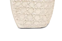 Nolie White Short Vase