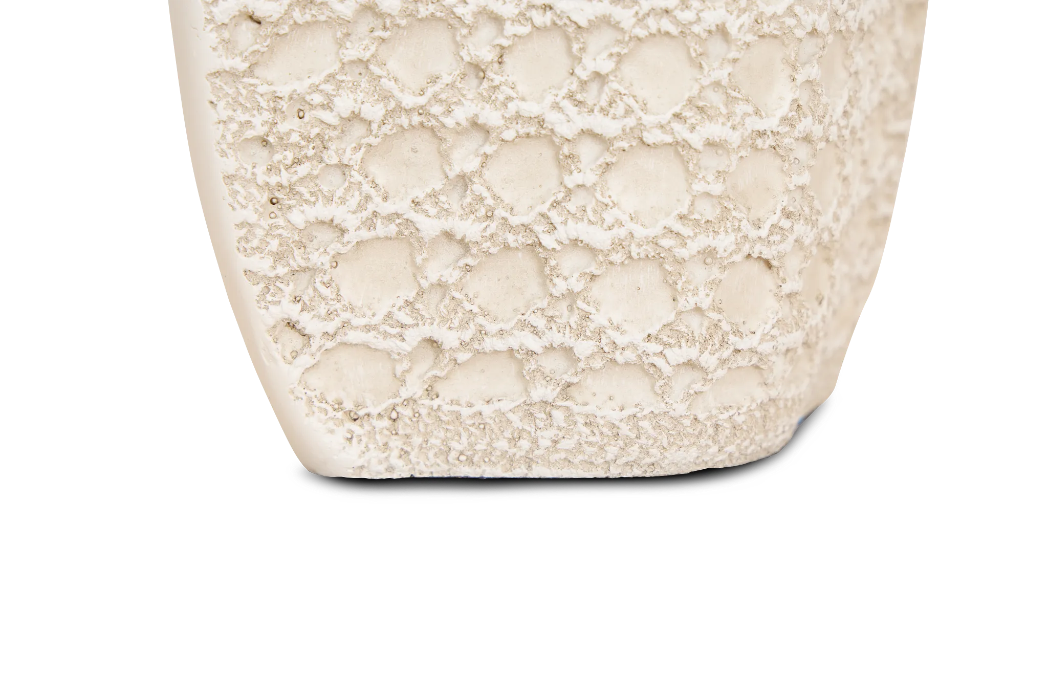 Nolie White Short Vase