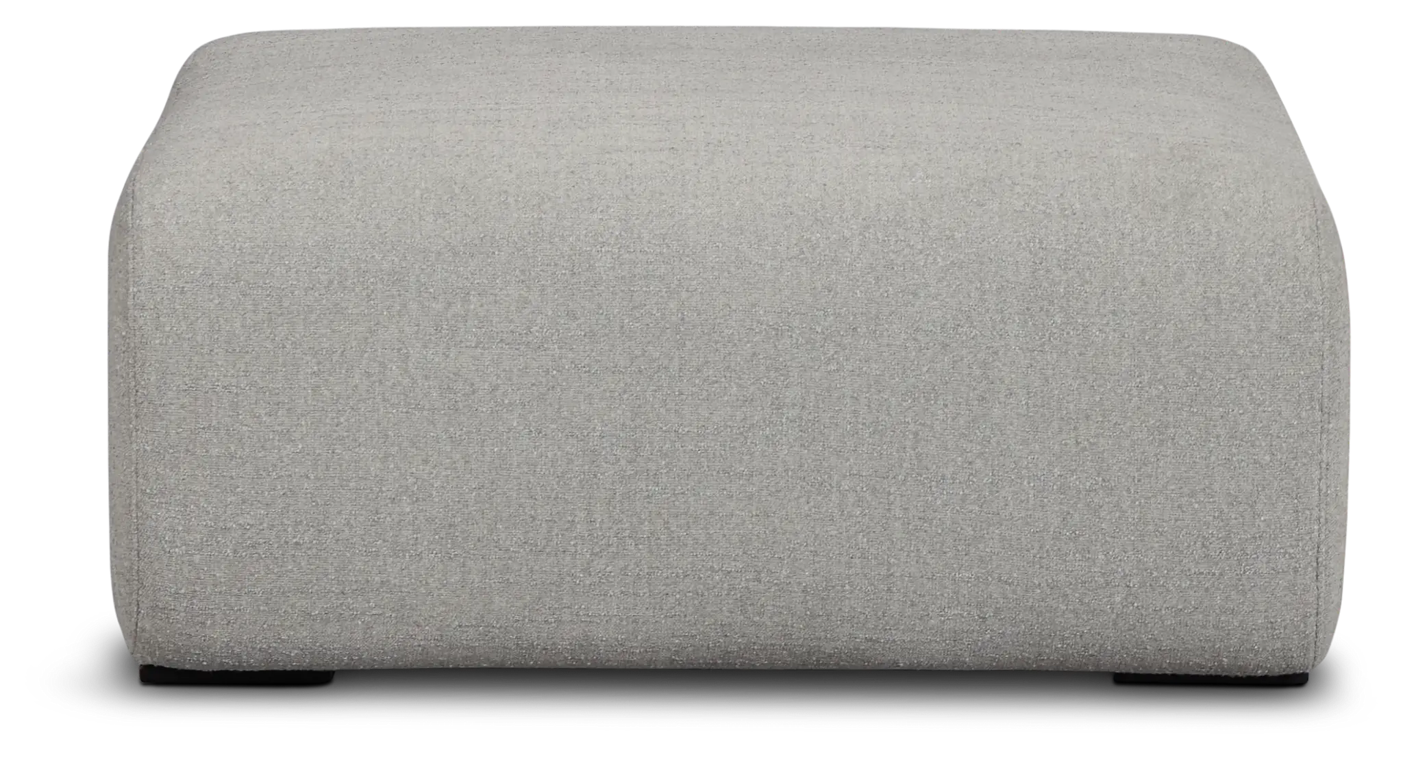 Celeste Light Gray Fabric Ottoman Celeste Light Gray Fabric Ottoman