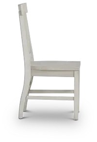 Sonoma Ivory Wood Side Chair