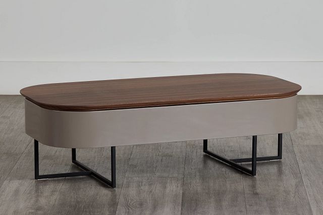 Harlan Gray Rect Coffee Table