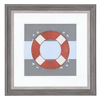 Buoy Red Framed Wall Art