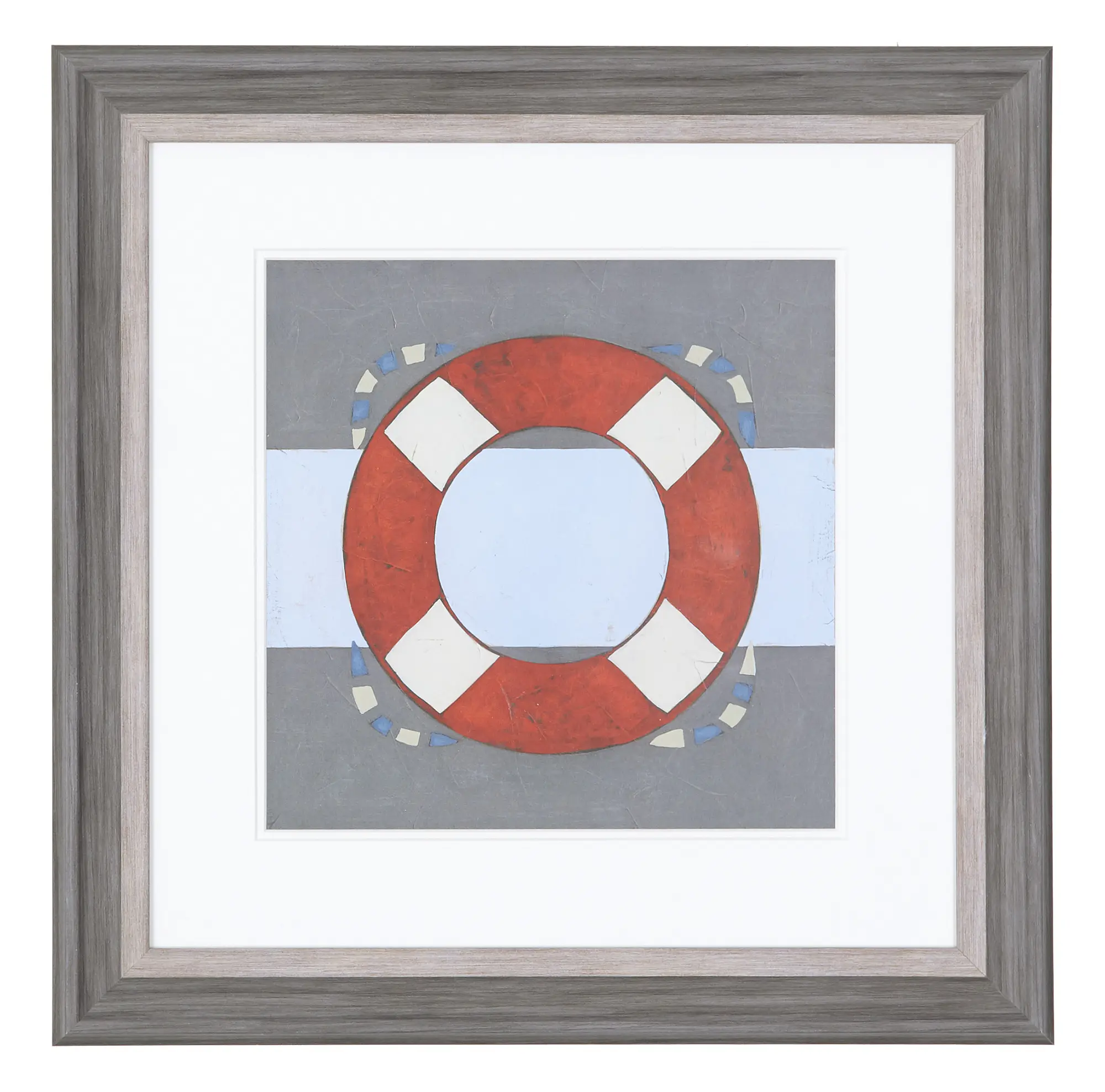 Buoy Red Framed Wall Art Buoy Red Framed Wall Art